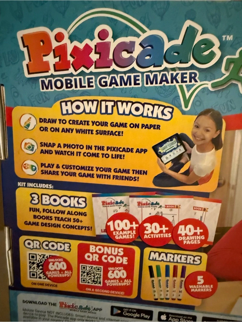 Mobile Game Maker - Blue Creative Game Kit